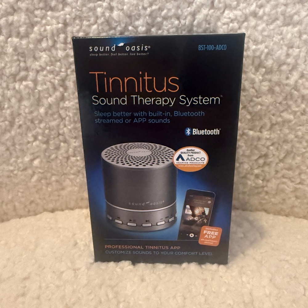 Sound Oasis Tinnitus Sound Therapy System